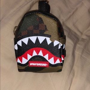 COPY - Sprayground camo x shark mini backpack